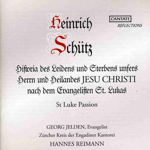 WOLFGANG KELBER^R. KING^GEORG JEIDEN | ST LUKE PASSION