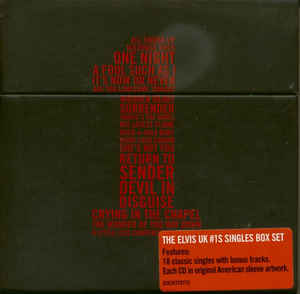 ELVIS PRESLEY | 18 UK NUMBER 1 HITS (18CD SINGLES BOX SET)
