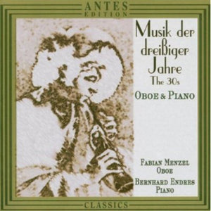| 1930'S MUSIC FOR OBOE & PIANO