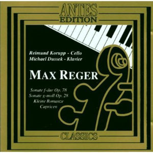 REIMUND KORUPP^M. REGER | SONATAS FOR CELLO & PIANO