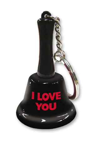 MINI BELL I LOVE YOU KEYCHAIN