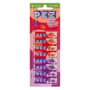 PEZ REFILL GRAPE AND STRAWBERRY
