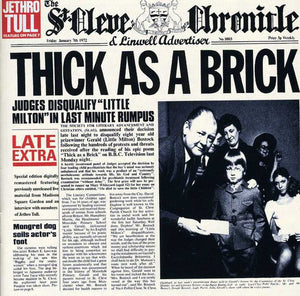 JETHRO TULL | THICK AS A BRICK (REMASTERED) (2 BONUS TRACKS)