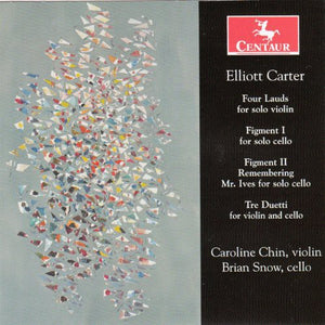 BRIAN SNOW | ELLIOTT CARTER (1909-2012)