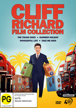 CLIFF RICHARD FILM COLLECTION (4BLU - RAY DVD SET)