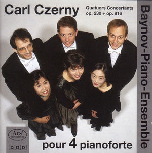 | CARL CZERNY QUATUORS CONCERTANTS OP 230 & OP 816