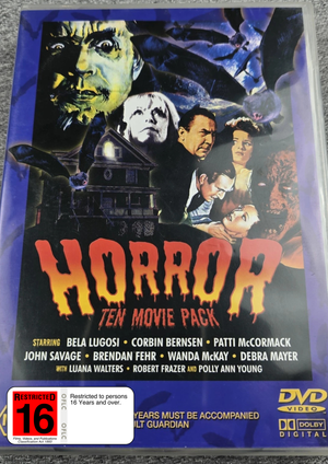 MOVIE HOR | HORROR TEN MOVIE PACK (4DVD)