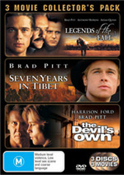 MOVIE DR PACK | BRAD PITT PACK (3DVD)