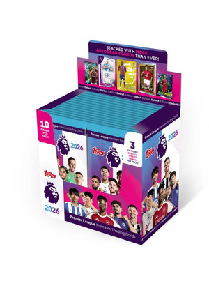 TOPSS PREMIERE LEAGUE 2026 SOCCER - TRADING CARDS