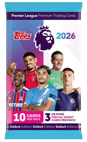 TOPSS PREMIERE LEAGUE 2026 SOCCER - TRADING CARDS