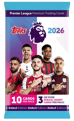 TOPSS PREMIERE LEAGUE 2026 SOCCER - TRADING CARDS