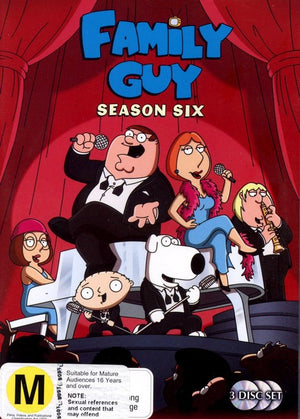 FAMILY GUY | FAMILY GUY SEASON 6 (3DVD)