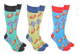 RUGBY SOCKS ASSORTED COLOURS (1 PAIR)