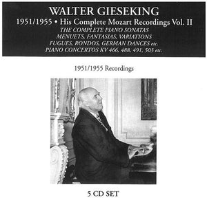MOZART | COMPLETE RECORDINGS OF WAL