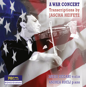 WAR CONCERT-TRANSCRIPTIONS BY JASCHA HEIFETZ