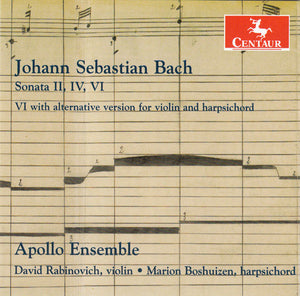 SONS FOR VIOLIN & HARPSICHORD
