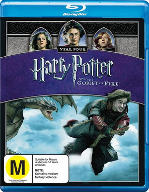 MOVIE BLUFA | HARRY POTTER AND THE GOBLET OF FIRE (BLU - RAY)
