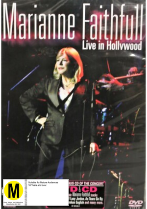 MARIANNE FAITHFULL | LIVE IN HOLLYWOOD (BONUS CD)