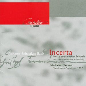 INCERTA-ORGELWERKE ZWEIFELHA