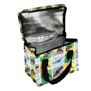 DINOSAURS PRESHITORIC LAND INSULATED LUNCH BAG TOTE COOLER BAG BEACH
