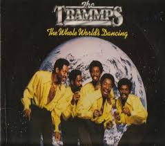 TRAMMPS | WHOLE WORLDS DANCING - STICKER ON COVER