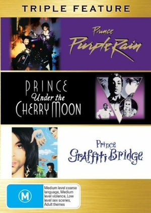 PRINCE | PURPLE RAIN / UNDER THE CHERRY MOON / GRAFFITI BRIDGE (3DVD)