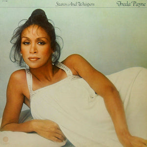 FREDA PAYNE | STARES AND WHISPERS - US - STAMP ON COVER AND LABEL