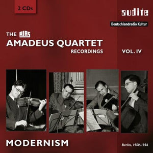 RIAS AMADEUS QUARTET RECORDINGS 4 - MODERNISM