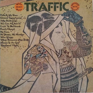 TRAFFIC | MORE HEAVY TRAFFIC - GREATEST HITS - US - SLEEVE WEAR AND DISCOLOURATION