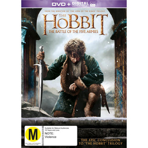 MOVIE FAM | HOBBIT - BATTLE OF THE FIVE ARMIES (DVD / ULTRAVIOLET)