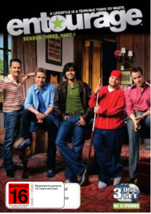 ENTOURAGE | ENTOURAGE SEASON 3 PART 1 (3DVD)