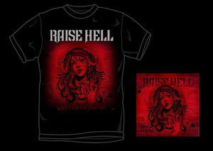 RAISE HELL | WRITTEN IN BLOOD (T-SHIRT L)