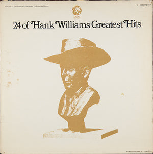 HANK WILLIAMS | 24 OF HANK WILLIAMS GREATEST HITS - 2LP USA