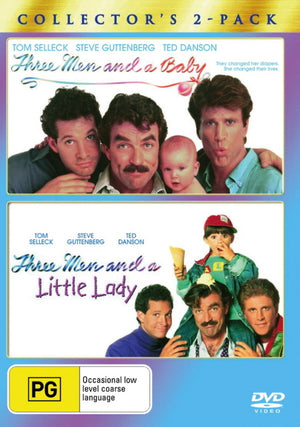 THREE MEN AND A BABY / THREE MEN AND A LITTLE LADY (2DVD)