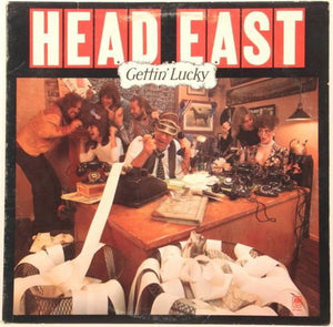 HEAD EAST | GETTIN LUCKY - STICKER ON LABEL