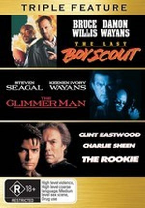 MOVIE ACT | LAST BOYSCOUT / GLIMMER MAN / ROOKIE (3DVD)