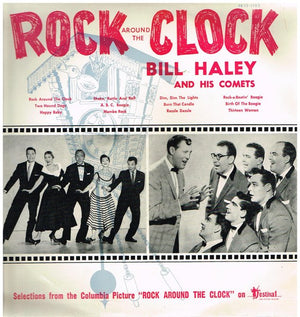 BILL HALEY | ROCK AROUND THE CLOCK - NZ - MONO FESTIVAL - SMALL TEAR ON COVER