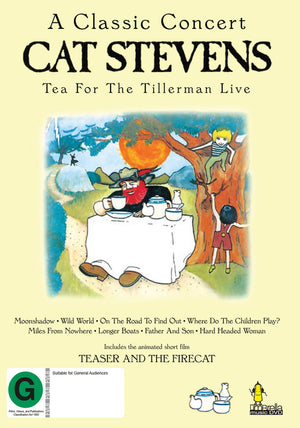 CAT STEVENS | CLASSIC CONCERT - TEA FOR THE TILLERMAN LIVE