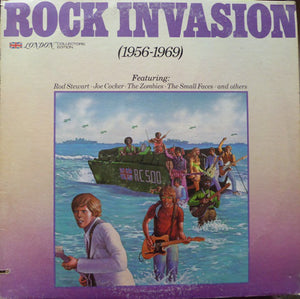 VARIOUS | ROCK INVASION 1956 - 1969 - SLEEVE LIQUID DAMAGE