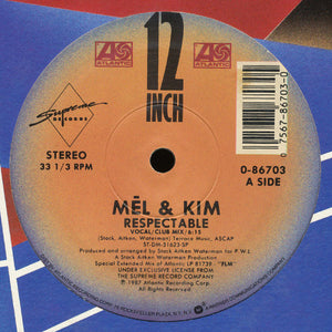 MEL AND KIM | RESPECTABLE - 12 - GENERIC SLEEVE