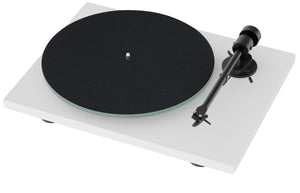 PROJECT T1 EVO PHONO TURNTABLE WITH ORTOFON OM10 (SATIN WHITE)