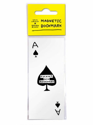 BOOKMARK | FUCKING ACE DAVID SHRIGLEY MAGNETIC BOOKMARK