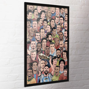 SOCCER LEGENDS FOOTBALLS GREATEST POSTER MAXI 443