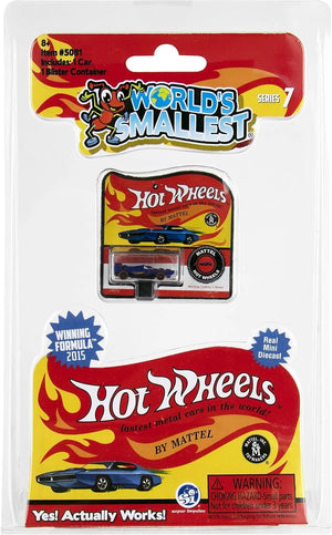 WORLDS SMALLEST HOTWHEELS - ASSORTED (SINGLE)