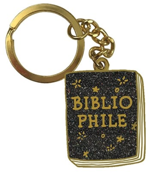 BIBLIOPHILE KEYCHAIN