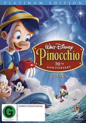 MOVIE FA | PINOCCHIO - 70TH ANNIVERSARY EDITION (2DVD)