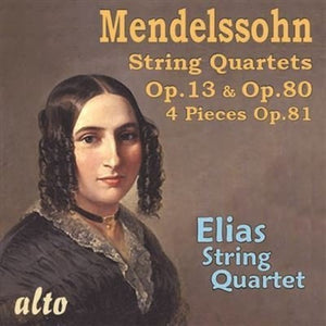| STRING QUARTETS OP. 13 OP.80 & 4 PIECES OP.81