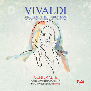 VIVALDI | CONCERTO FOR FLUTE STRINGS & BASSO CONTINUO IN A