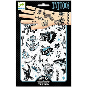 DARK SIDE TEMPORARY TATTOOS
