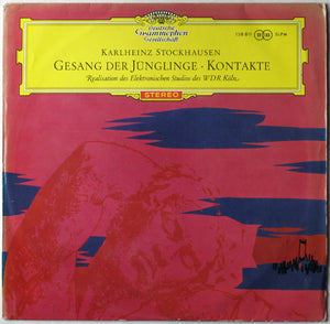 KARLHEINZ STOCKHAUSEN | GESANG DER JUNGLINGE / KONTAKTE - 1968 STEREO VERSION